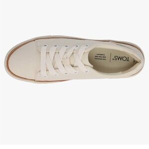 Toms Alex Women's Cream and Tan Sneakers